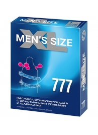 Стимулирующая насадка на пенис MEN SIZE 777 - Sitabella - в Нефтекамске купить с доставкой