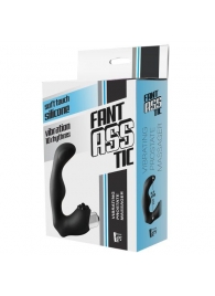 Черный вибромассажер простаты FantASStic Vibrating Prostate Massager - 11,3 см. - Dream Toys - в Нефтекамске купить с доставкой