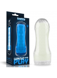 Светящийся в темноте мастурбатор Lumino Play Masturbator Ribbed - Lovetoy - в Нефтекамске купить с доставкой