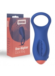 Синее эрекционное кольцо RRRING One Nighter Cock Ring - FeelzToys - в Нефтекамске купить с доставкой