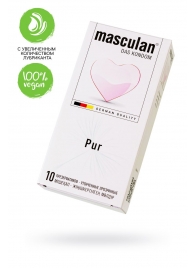 Супертонкие презервативы Masculan Pur - 10 шт. - Masculan - купить с доставкой в Нефтекамске