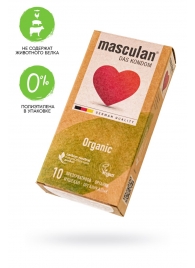 Экологически чистые презервативы Masculan Organic - 10 шт. - Masculan - купить с доставкой в Нефтекамске