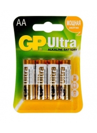 Батарейки алкалиновые GP Ultra Alkaline AA/LR6 - 4 шт. - Элементы питания - купить с доставкой в Нефтекамске