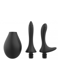 Черный анальный душ Nexus Anal Douche Set с 2 сменными насадками - Nexus Range - купить с доставкой в Нефтекамске