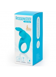 Голубое эрекционное виброкольцо Happy Rabbit Rechargeable Rabbit Cock Ring - Happy Rabbit - в Нефтекамске купить с доставкой