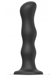 Черная насадка Strap-On-Me Dildo Geisha Balls size XL - Strap-on-me - купить с доставкой в Нефтекамске