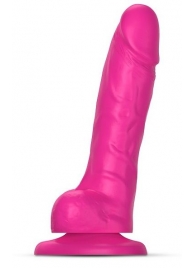Розовый фаллоимитатор Strap-On-Me Sliding Skin Realistic Dildo size M - Strap-on-me купить с доставкой в интернет-магазине Orgasmix в Нефтекамске Розовый фаллоимитатор Strap-On-Me Sliding Skin Realistic Dildo size M - Strap-on-me