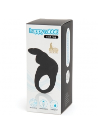 Черное эрекционное виброкольцо Happy Rabbit Rechargeable Rabbit Cock Ring - Happy Rabbit - в Нефтекамске купить с доставкой