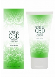 Лубрикант с пролонгирующим эффектом Natural CBD Numbing Lubricant - 50 мл. - Shots Media BV - купить с доставкой в Нефтекамске