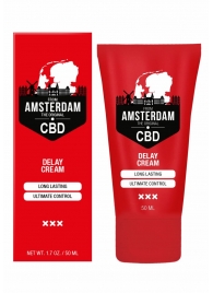 Крем-пролонгатор CBD from Amsterdam Delay Cream - 50 мл. - Shots Media BV - купить с доставкой в Нефтекамске