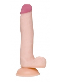 Телесный фаллоимитатор-реалистик Minc - 21 см. - A-toys купить с доставкой в интернет-магазине Orgasmix в Нефтекамске Телесный фаллоимитатор-реалистик Minc - 21 см. - A-toys