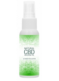 Массажное масло Natural CBD Massage Oil - 50 мл. - Shots Media BV - купить с доставкой в Нефтекамске