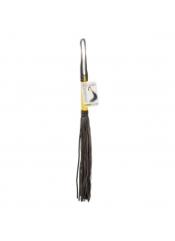 Черная плеть с желтой рукоятью Boundless Flogger - 69,25 см. - California Exotic Novelties - купить с доставкой в Нефтекамске