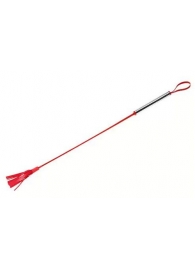 Красный латексный стек с лентами - 62 см. - Sitabella - купить с доставкой в Нефтекамске Красный латексный стек с лентами - 62 см. - Sitabella - купить с доставкой в Нефтекамске