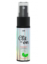 Клиторальный возбуждающий спрей Clit Me On Peppermint - 12 мл. - INTT - купить с доставкой в Нефтекамске
