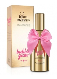 Гель с ароматом жвачки Bubblegum 2-in-1 Scented Silicone Massage And Intimate Gel - 100 мл. - Bijoux Indiscrets - купить с доставкой в Нефтекамске