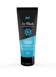 Лубрикант на водной основе Ice Black с ледяным эффектом - 50 мл. - INTT - купить с доставкой в Нефтекамске