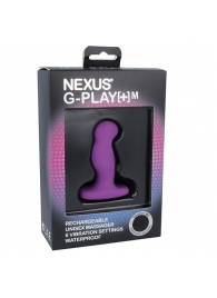 Фиолетовая вибровтулка Nexus G-Play+ M - Nexus Range - в Нефтекамске купить с доставкой