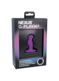 Фиолетовая вибровтулка Nexus G-Play+ S - Nexus Range - в Нефтекамске купить с доставкой