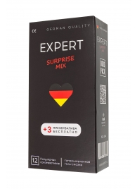 Презервативы EXPERT Surprise Mix - 12 шт.(+3 в подарок) - Expert - купить с доставкой в Нефтекамске