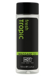 Массажное масло для тела Tropic Fresh - 100 мл. - HOT - купить с доставкой в Нефтекамске