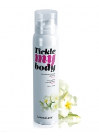 Массажная хрустящая пенка Tickle My Body Monoi с ароматом моной - 150 мл. - Love to Love - купить с доставкой в Нефтекамске