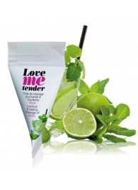 Съедобное согревающее массажное масло Love Me Tender Mojito с ароматом мохито - 10 мл. - Love to Love - купить с доставкой в Нефтекамске