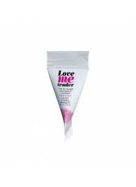 Съедобное согревающее массажное масло Love Me Tender Cotton Candy с ароматом сладкой ваты - 10 мл. - Love to Love - купить с доставкой в Нефтекамске