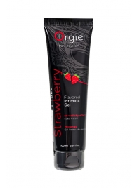 Интимный гель на водной основе Lube Tube Strawberry с клубничным вкусом - 100 мл. - ORGIE - купить с доставкой в Нефтекамске