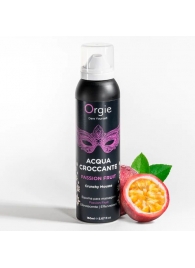 Хрустящая пенка для массажа Acqua Croccante Passion Fruit - 150 мл. - ORGIE - купить с доставкой в Нефтекамске