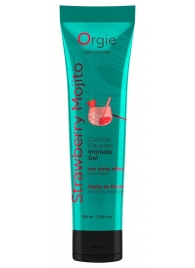 Съедобный интимный гель Orgie Lube Tube Cocktail Strawberry Mojito - 100 мл. - ORGIE - купить с доставкой в Нефтекамске