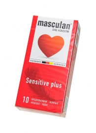 Презервативы Masculan Sensitive plus - 10 шт. - Masculan - купить с доставкой в Нефтекамске