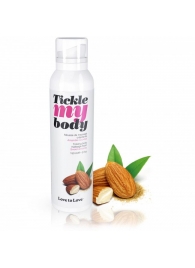 Массажная хрустящая пенка Tickle My Body Sweet Almonds с ароматом миндаля - 150 мл. - Love to Love - купить с доставкой в Нефтекамске