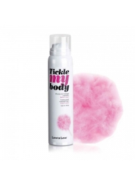 Массажная хрустящая пенка Tickle My Body Cotton Candy с ароматом сладкой ваты - 150 мл. - Love to Love - купить с доставкой в Нефтекамске