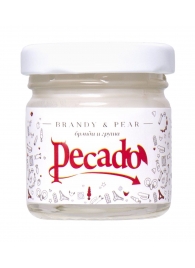 Массажная свеча Brandy   Pear - 35 мл. - Pecado - купить с доставкой в Нефтекамске