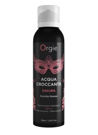 Хрустящая пенка для массажа Orgie Acqua Croccante Sakura с ароматом сакуры - 150 мл. - ORGIE - купить с доставкой в Нефтекамске