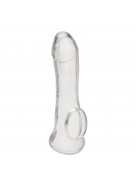 Прозрачная насадка на пенис Transparent Penis Enhancing Sleeve Extension - 15,9 см. - BlueLine - в Нефтекамске купить с доставкой