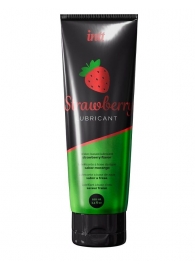 Смазка на водной основе с ароматом клубники Strawberry Lubricant - 100 мл. - INTT - купить с доставкой в Нефтекамске