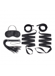 Эротический набор 4PC Bondage Bed Strap   Flogger Kit - Lux Fetish - купить с доставкой в Нефтекамске