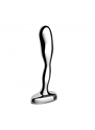 Стальной стимулятор простаты Stainless Steel Prostate Plug - 11,5 см. - b-Vibe - в Нефтекамске купить с доставкой