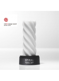 Белый 3D мастурбатор SPIRAL - Tenga - в Нефтекамске купить с доставкой