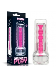 Светящийся в темноте мастурбатор 8.5 Lumino Play Masturbator - Lovetoy - в Нефтекамске купить с доставкой