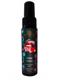 Спрей для горла Deep Throat с десенсибилизирующим эффектом и вкусом бабл-гам - 50 мл. - БиоМед - купить с доставкой в Нефтекамске