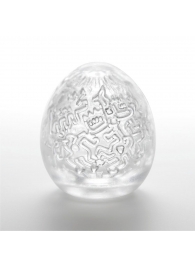 Мастурбатор-яйцо Keith Haring EGG PARTY - Tenga - в Нефтекамске купить с доставкой