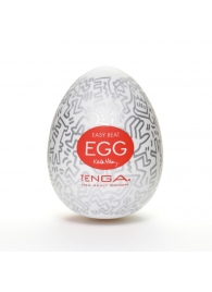 Мастурбатор-яйцо Keith Haring EGG PARTY - Tenga - в Нефтекамске купить с доставкой
