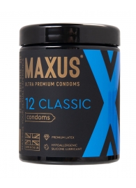 Классические презервативы MAXUS Classic - 12 шт. - Maxus - купить с доставкой в Нефтекамске