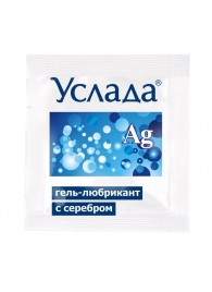 Гель-лубрикант «Услада с серебром» - 3 гр. - Биоритм - купить с доставкой в Нефтекамске