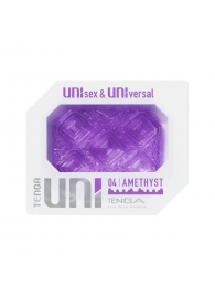 Фиолетовый мастурбатор-стимулятор Tenga Uni Amethyst - Tenga - в Нефтекамске купить с доставкой