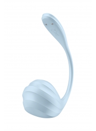 Голубое виброяйцо Smooth Petal - Satisfyer в Нефтекамске Голубое виброяйцо Smooth Petal - Satisfyer