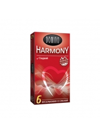 Гладкие презервативы Domino Harmony - 6 шт. - Domino - купить с доставкой в Нефтекамске